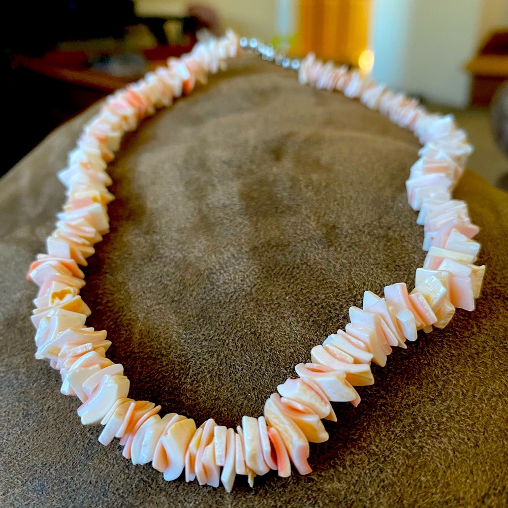 Pink Shell Necklace